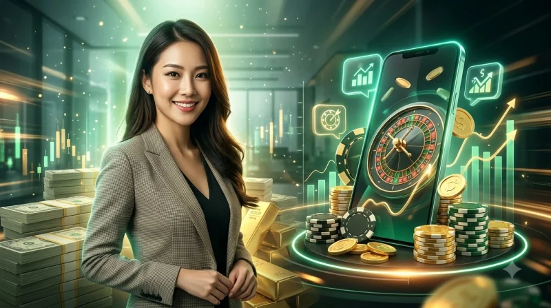 banh-xe-roulette-chau-au-co-dien-voi-qua-bong-dang-quay Bánh xe roulette châu Âu cổ điển với quả bóng đang quay