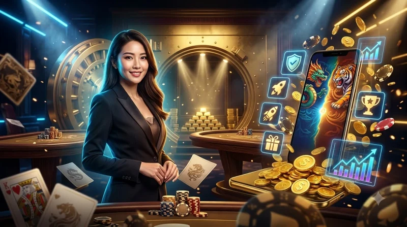 Lợi ích khi chơi bài rồng hổ tại vsbet - người chơi chiến thắng