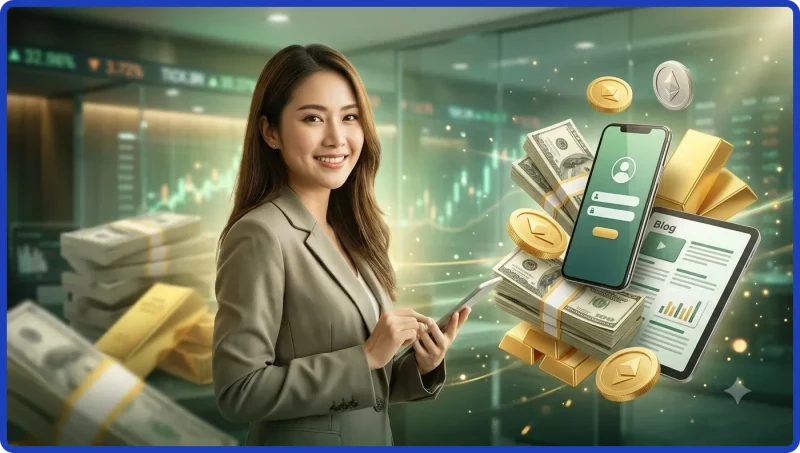 Màn hình laptop hiển thị form đăng nhập VSbet với biểu tượng người dùng vàng