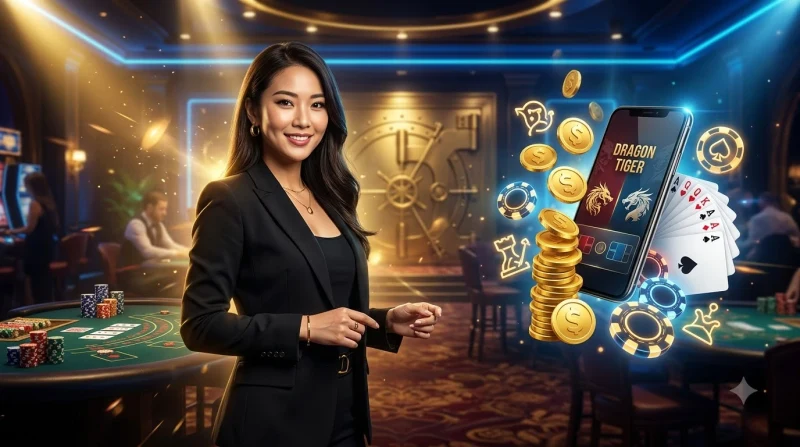 Những sai lầm thường gặp khi chơi bài rồng hổ - người chơi thua vì đặt cược sai